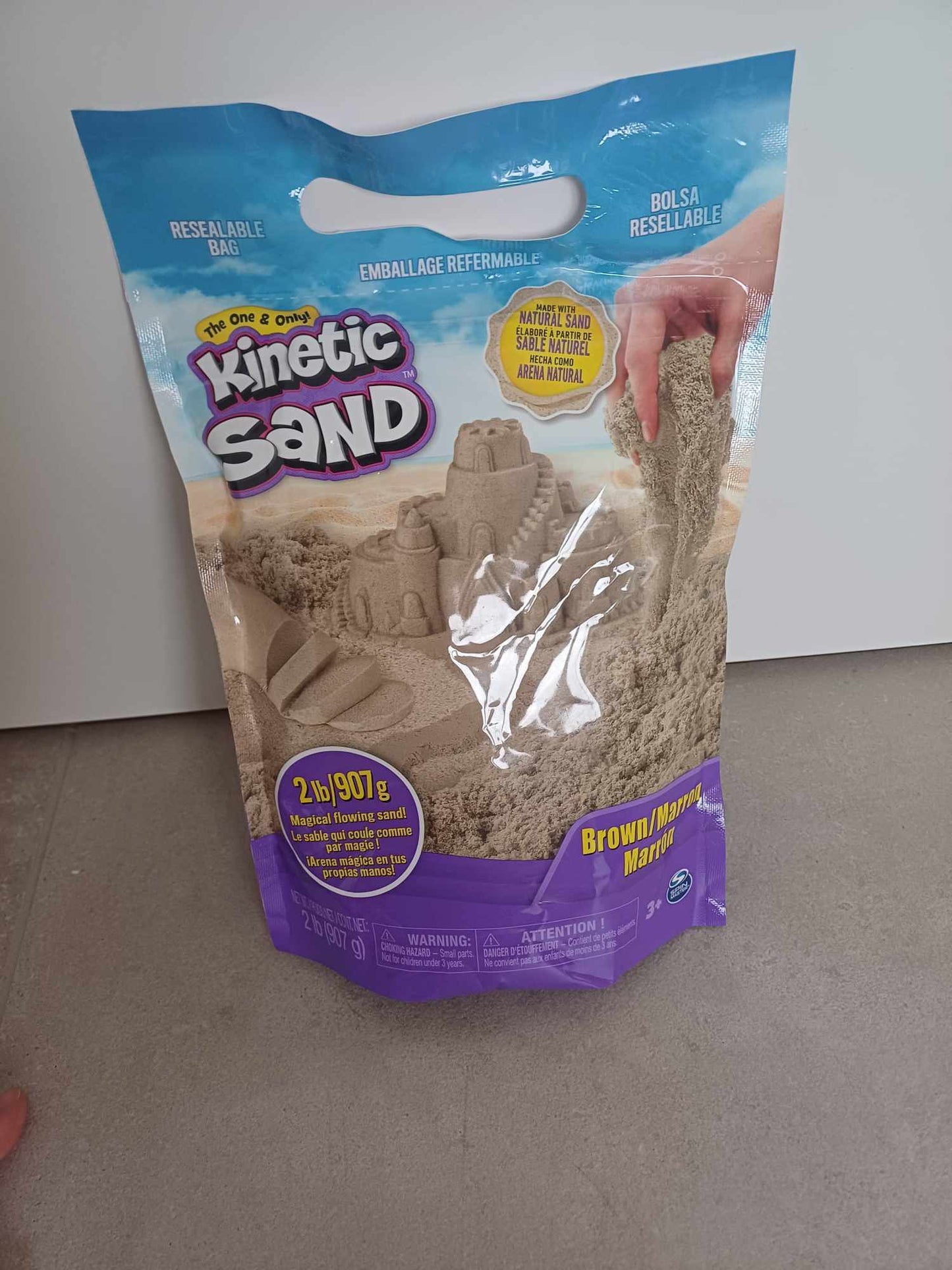 Kinetisch zand 907 g Naturel