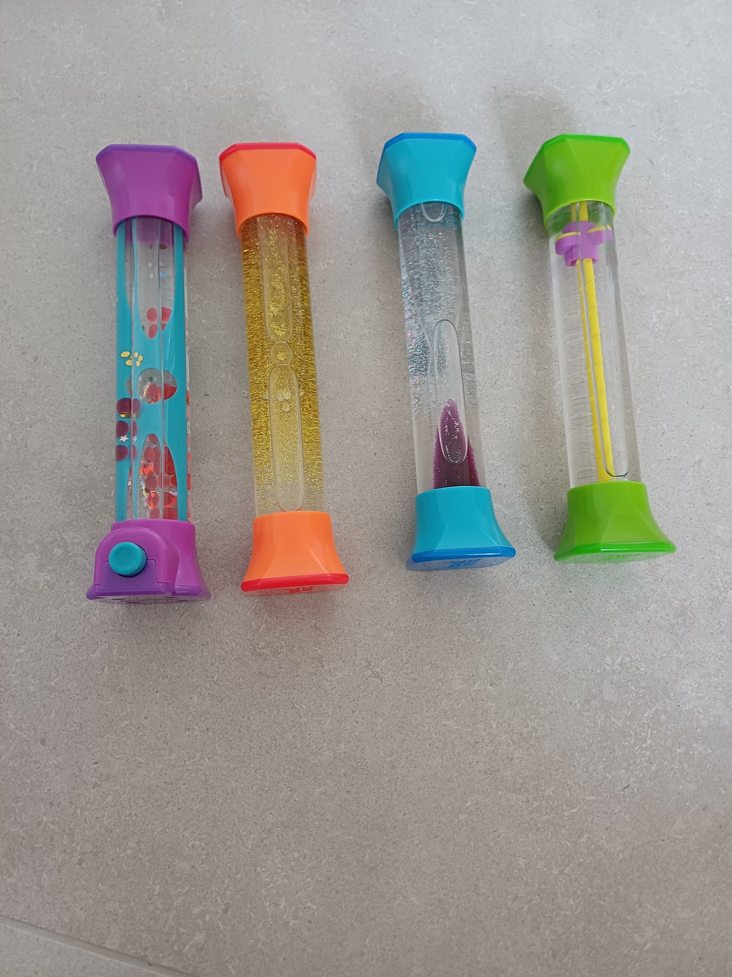 hand2mind Sensory Fidget Tubes – 4 stuks