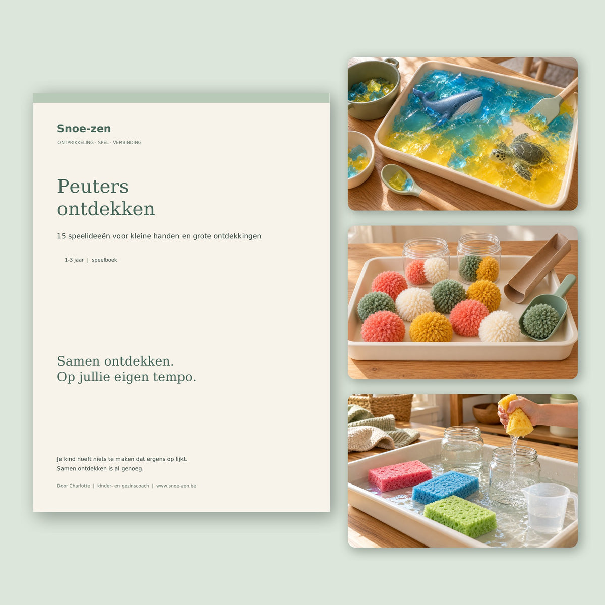 Peuters ontdekken – speelboek 1-3 jaar