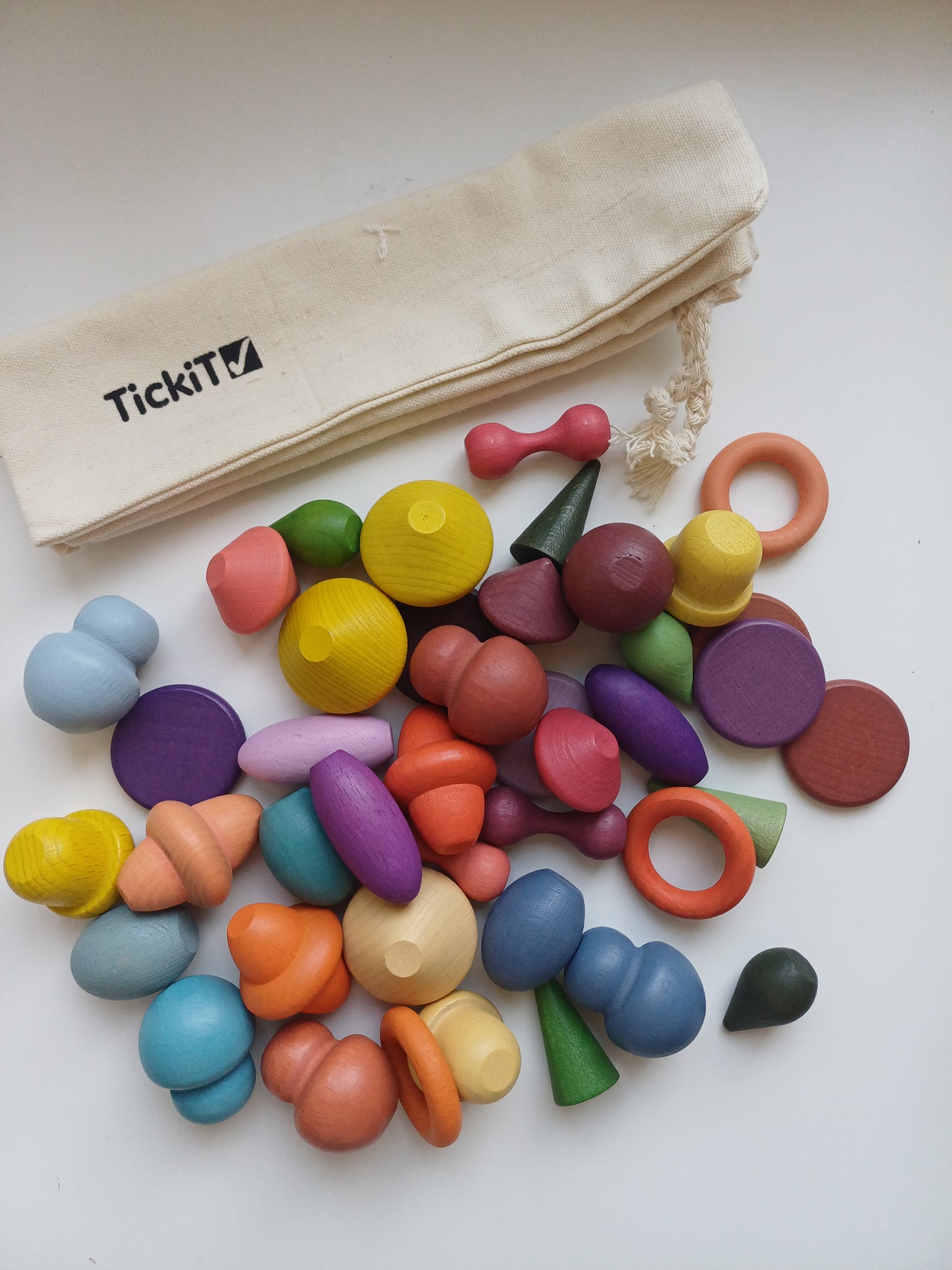 wooden trasures taster set tick it