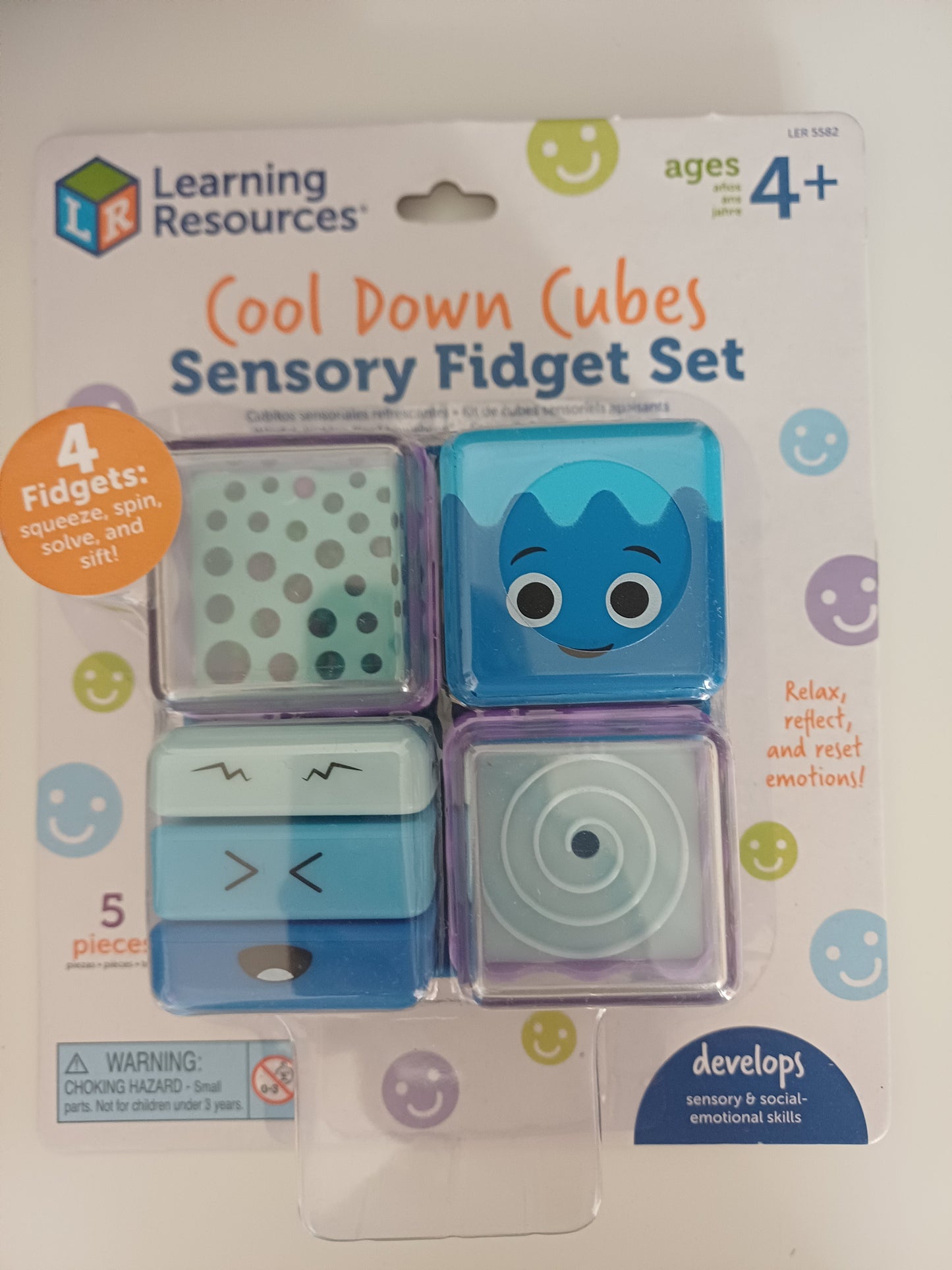 Cool down Cube sensory fidget set