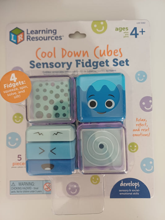 Cool down Cube sensory fidget set