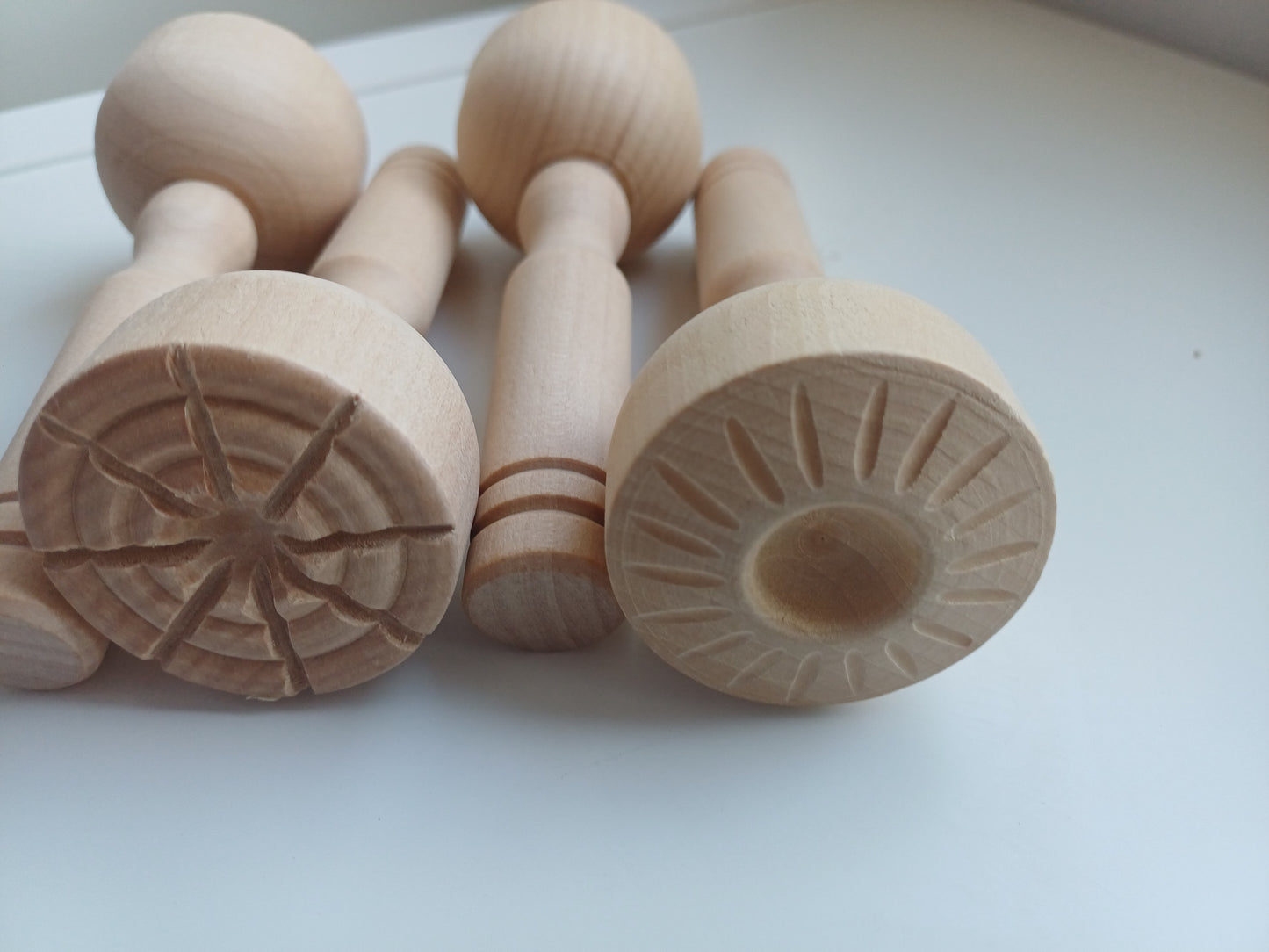 Stempels hout voor kinetisch zand