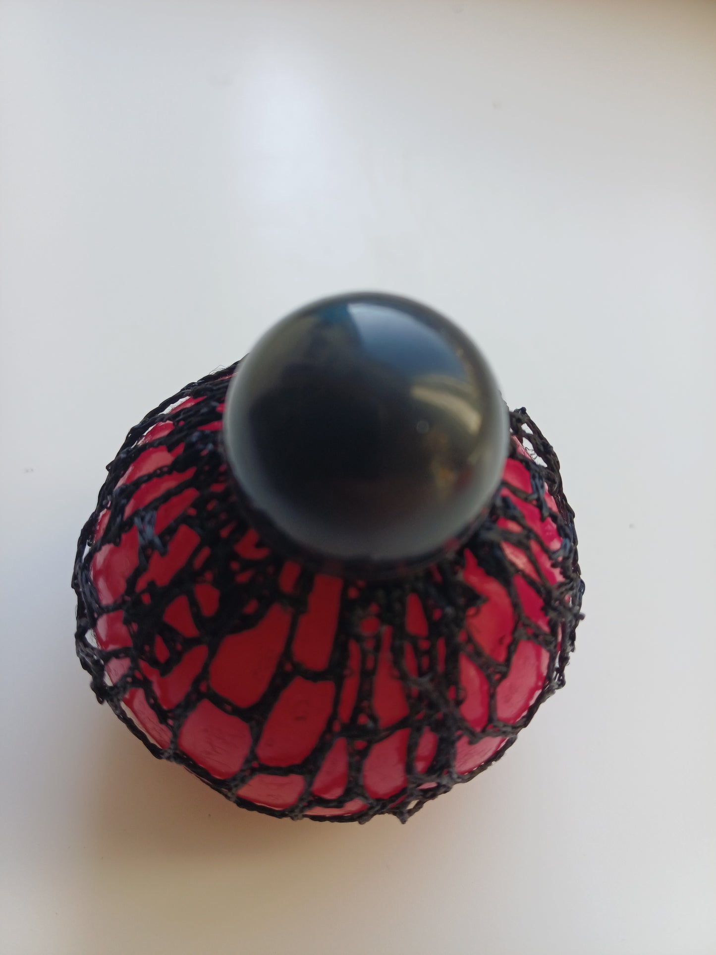 stress bal in netje stevige druk