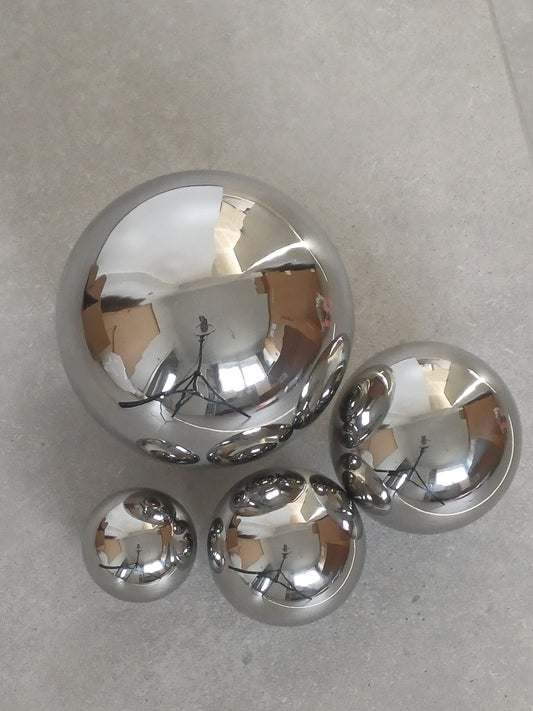 Tickit sensorische reflecterende zilveren spiegel ballen